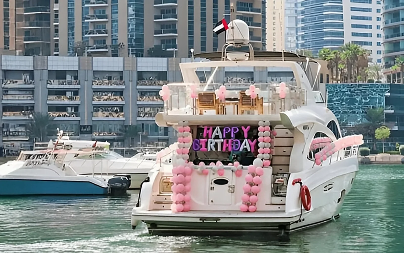 Best Yacht Birthday Party Dubai