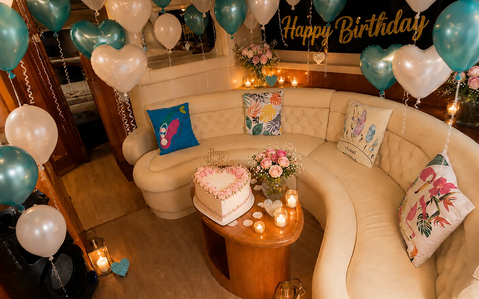 Yacht Birthday Decoration Ideas Dubai