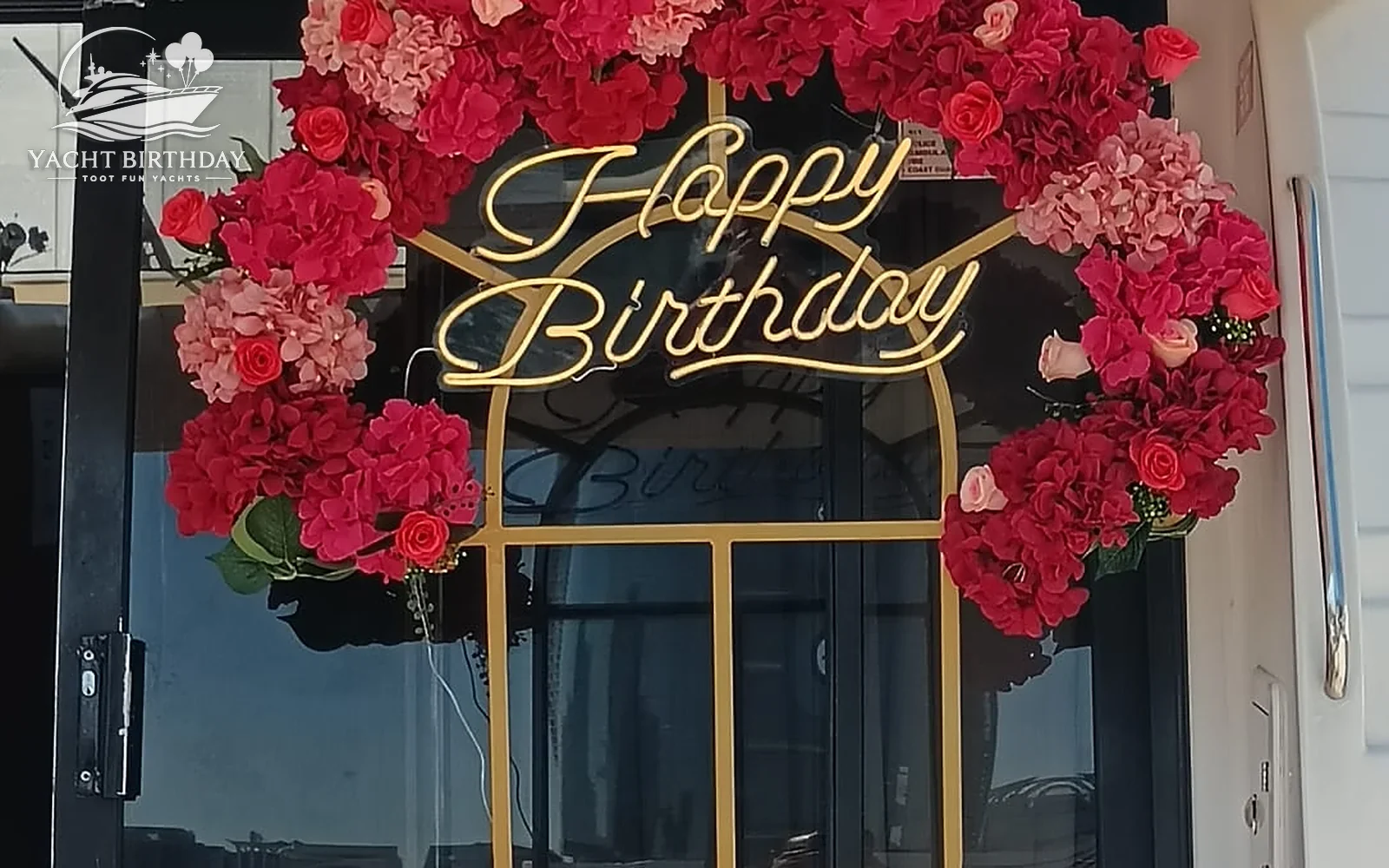Yacht Birthday Decoration Ideas in Dubai