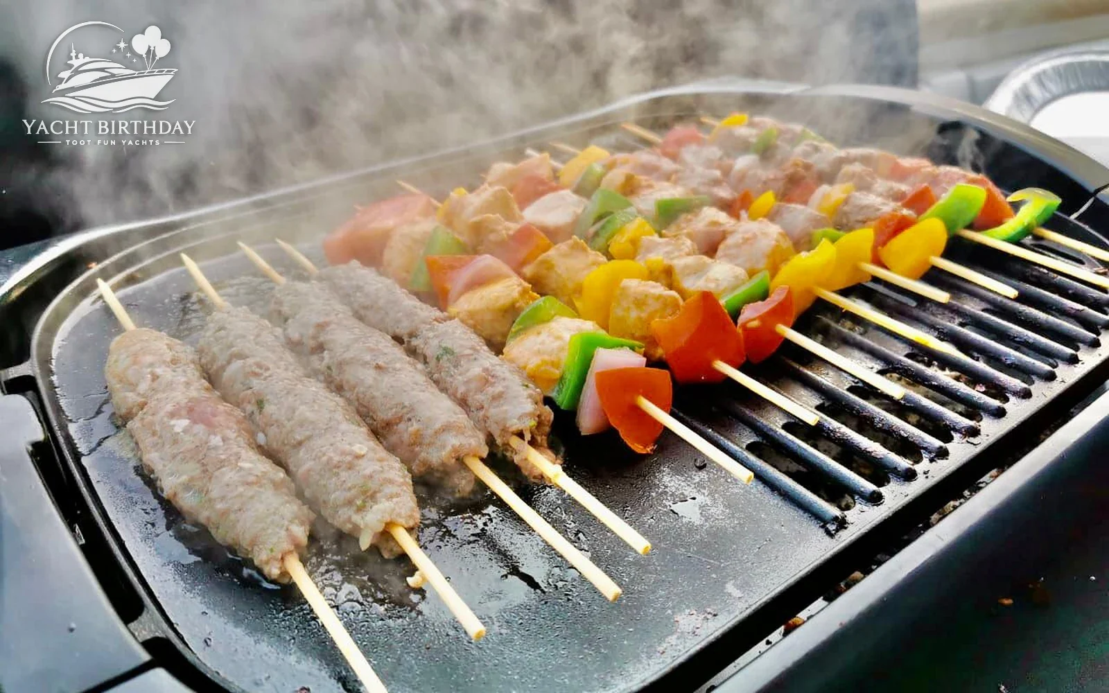 Live bbq grill yacht dubai