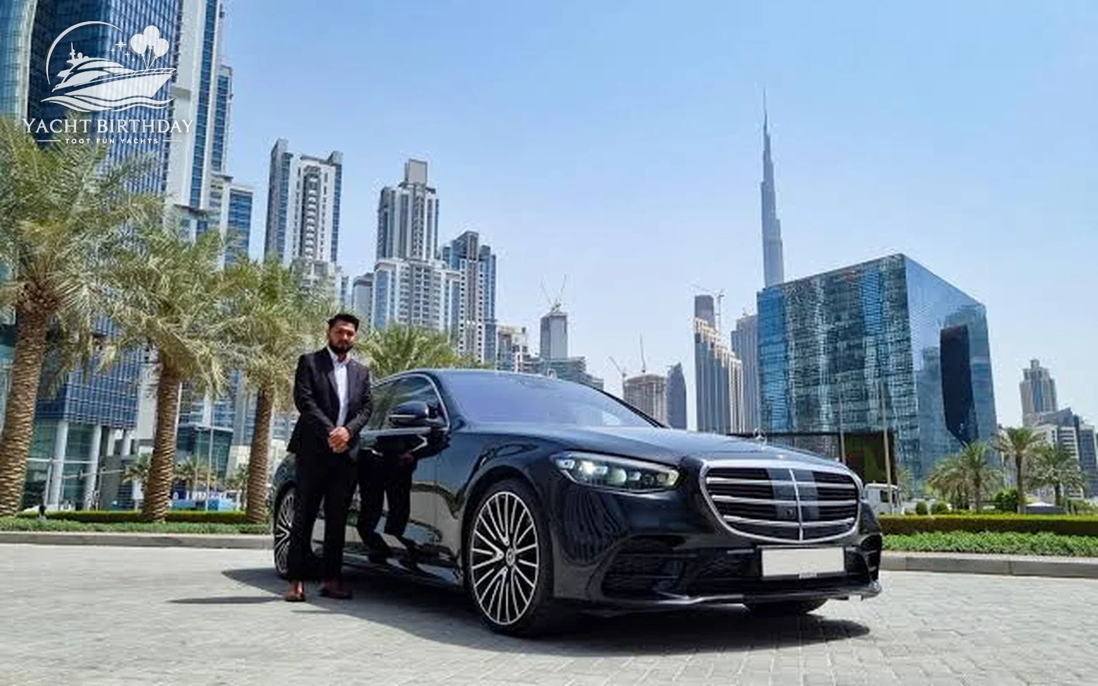 Luxury mercedes chauffeur service dubai