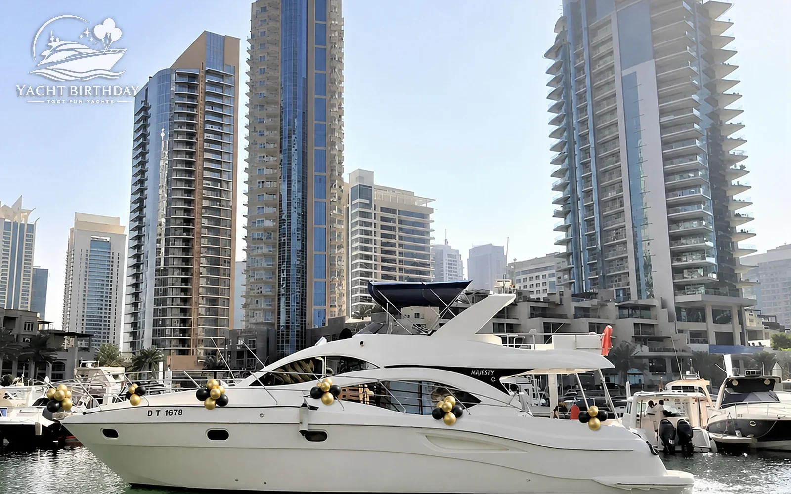 Best Company for Yacht Birthday Parties in Dubai