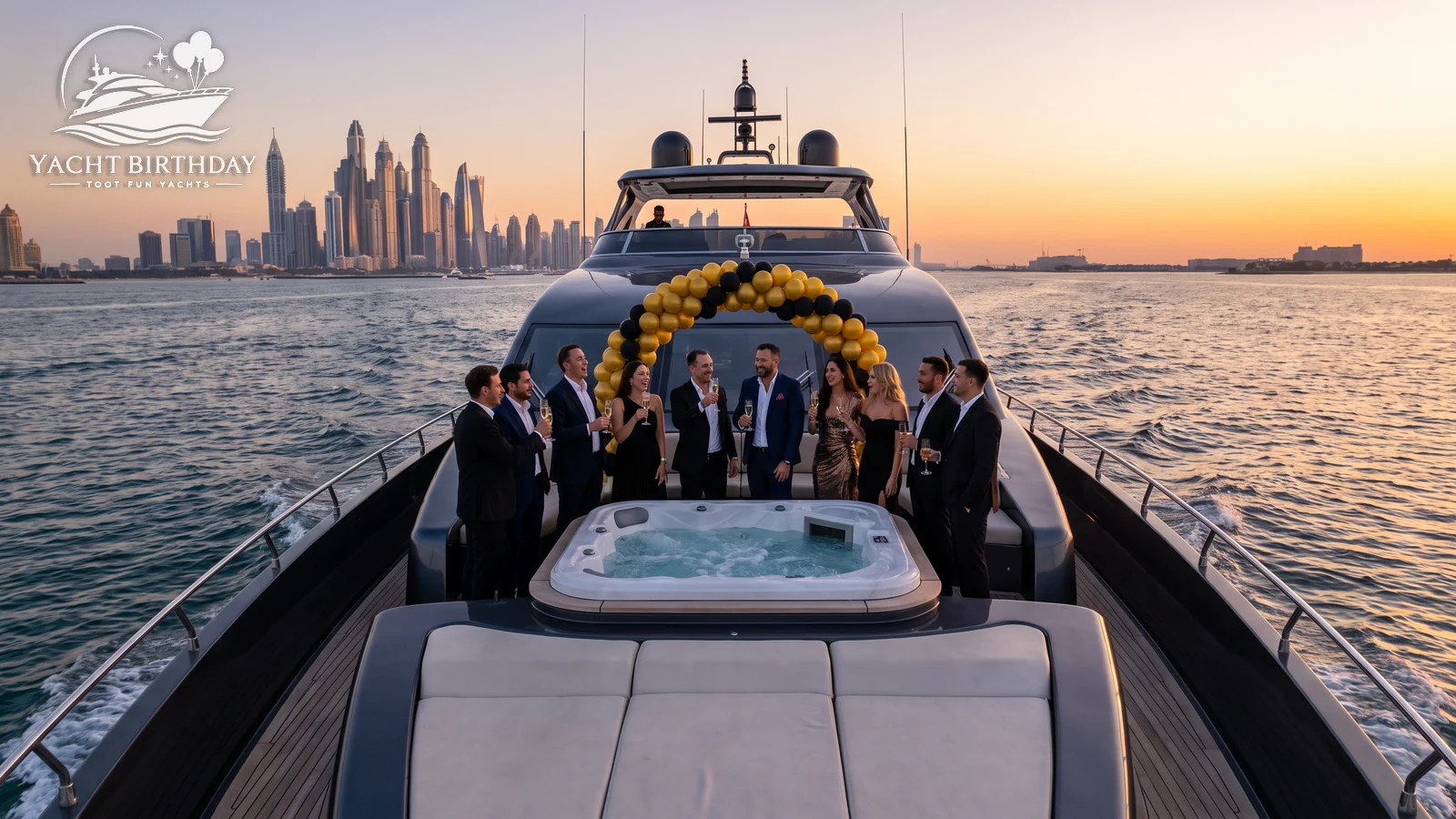 Luxury Yacht Birthday Dubai for an Elegant Celebration