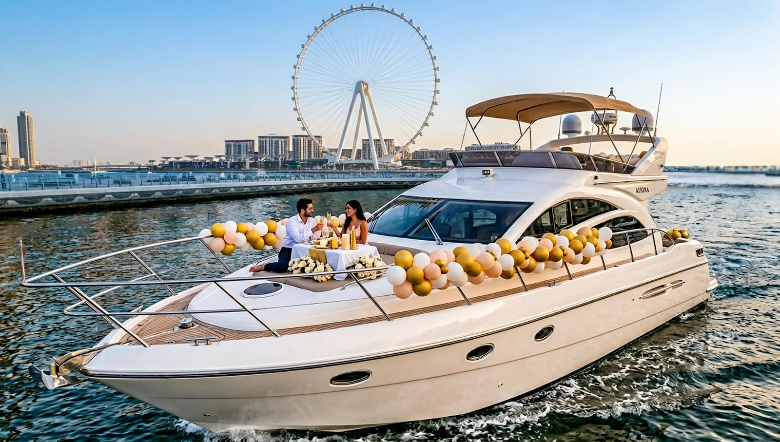 Yacht Birthday Dubai