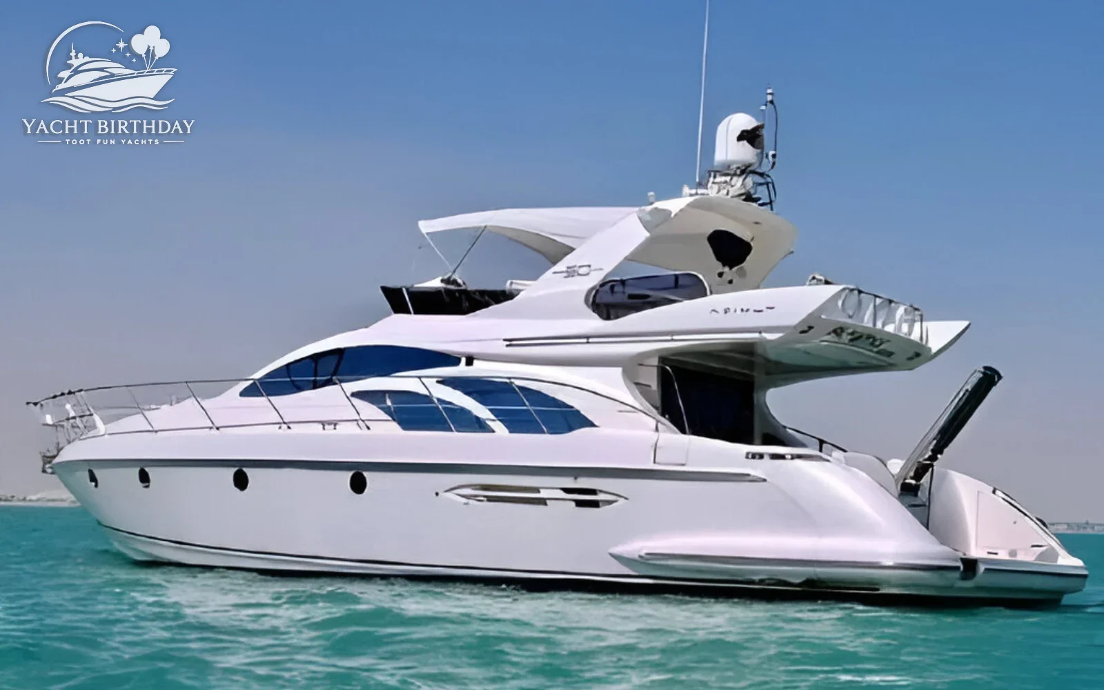 Azimut 50 Ft Yacht Birthday in Dubai — 2