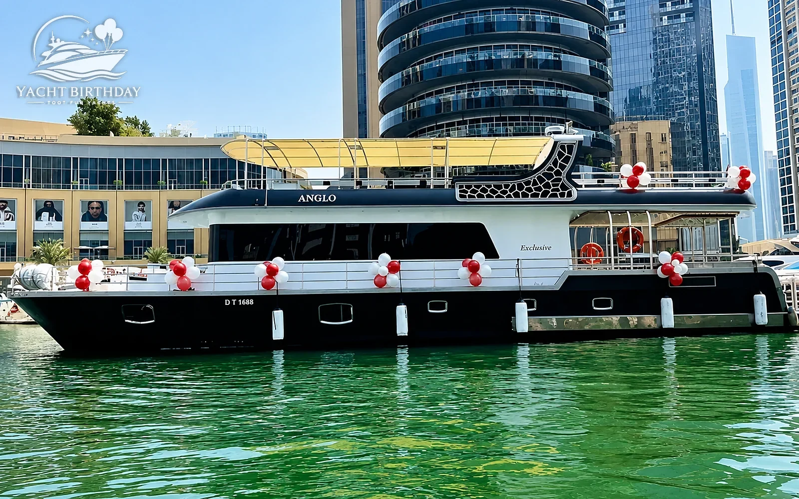 Italian 95 Ft Yacht Birthday Booking Dubai