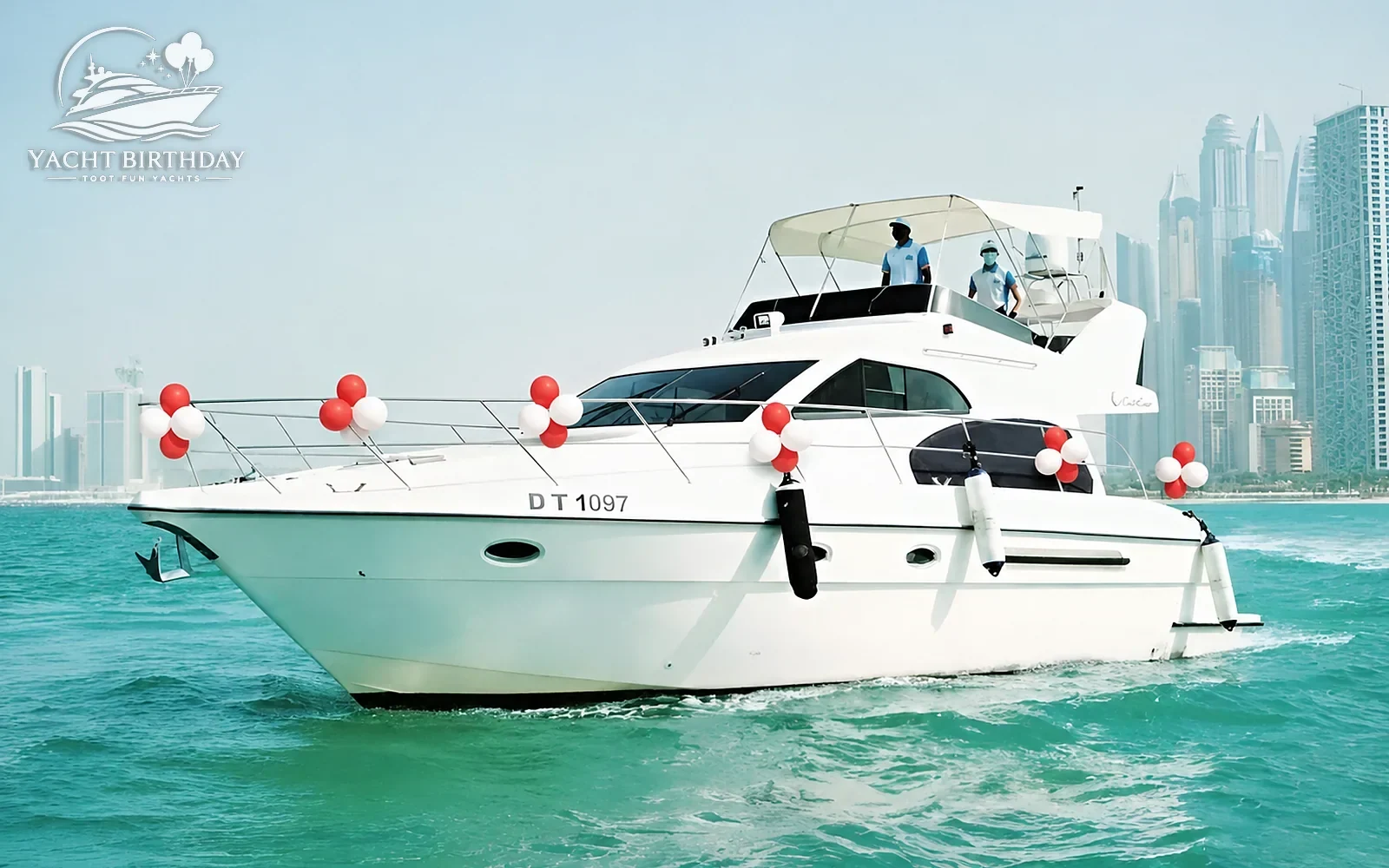 Majesty 48 Ft Yacht Birthday Dubai