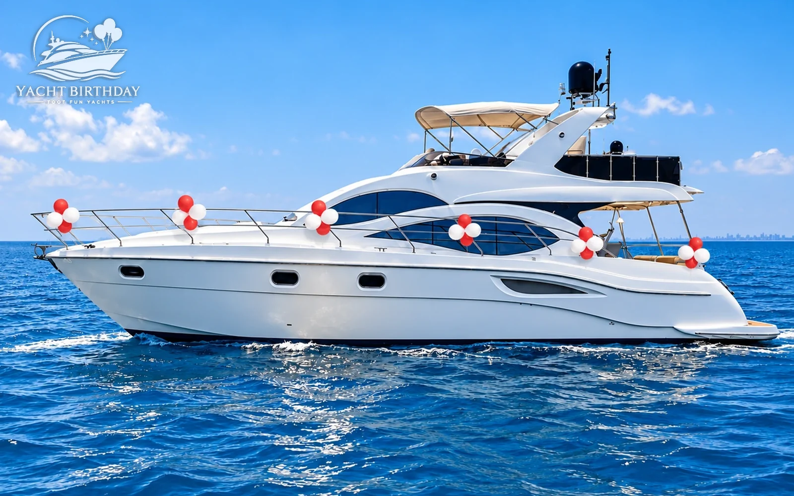 Majesty 55 Ft Yacht Birthday Party Dubai