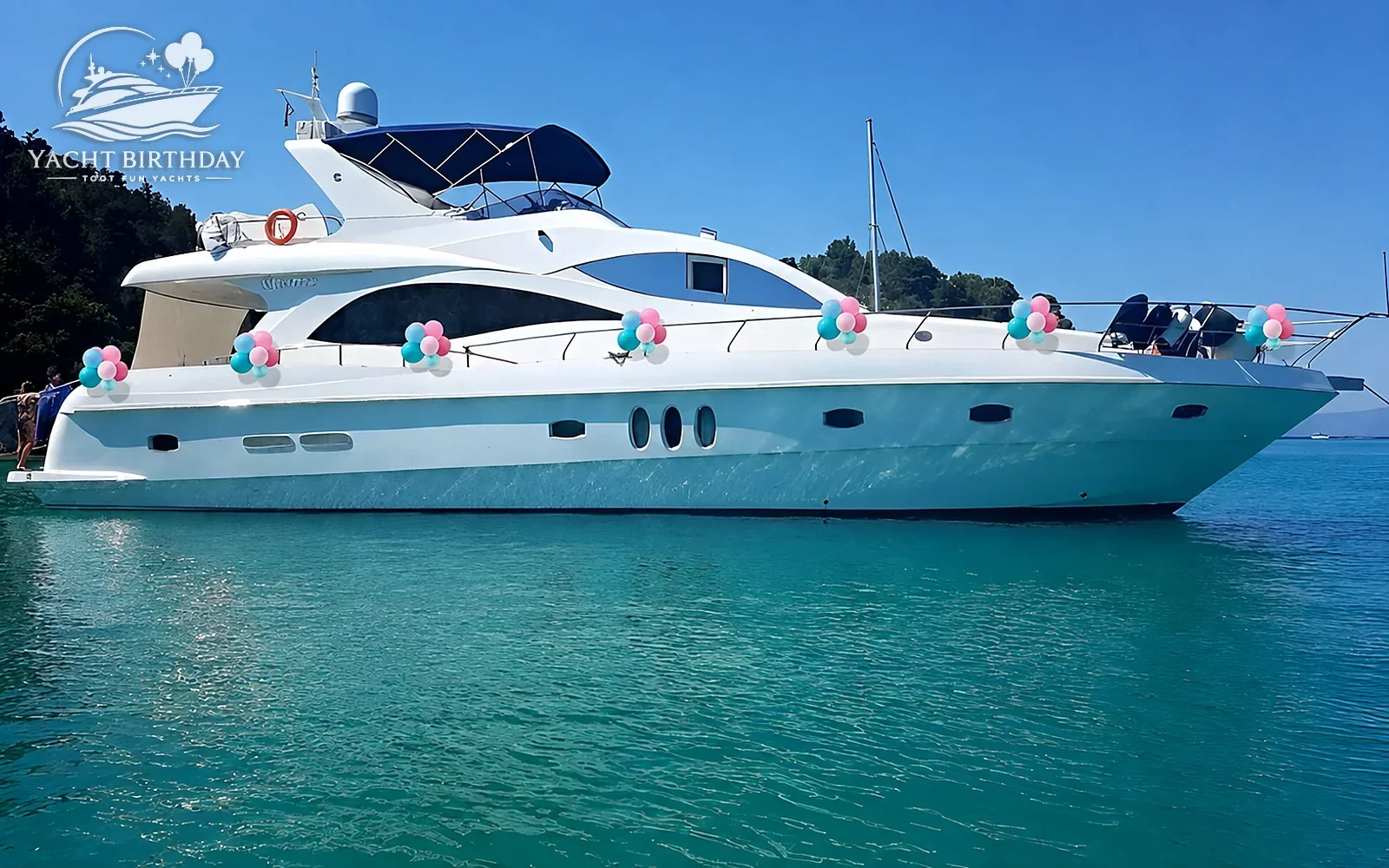 Majesty 70 Ft Yacht Birthday Dubai